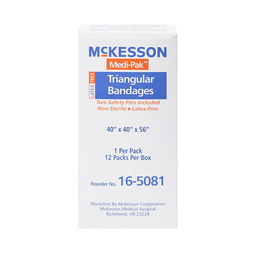 Wound Care>Bandages>Triangular Bandages - McKesson - Wasatch Medical Supply