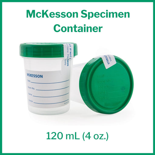 Lab & Scientific Supplies>Specimen Collection>Specimen Collection & Containers - McKesson - Wasatch Medical Supply