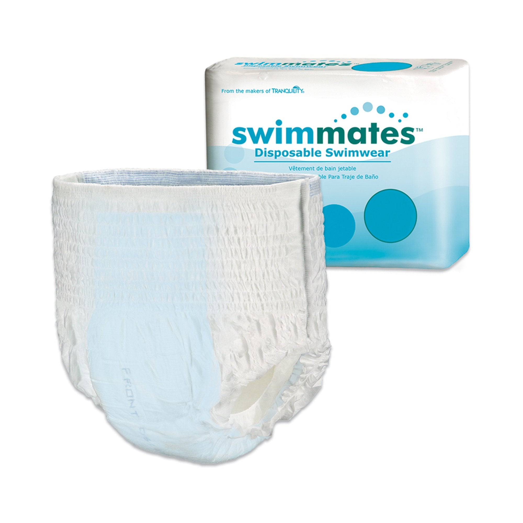 Swimmates™ Bowel Containment Swim Brief, Extra Large | Bag-14 | 884135_BG