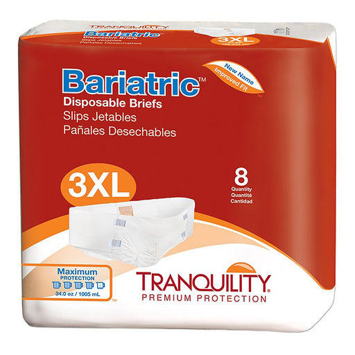 Tranquility® Bariatric Maximum Incontinence Brief | Case-32 | 461046_CS