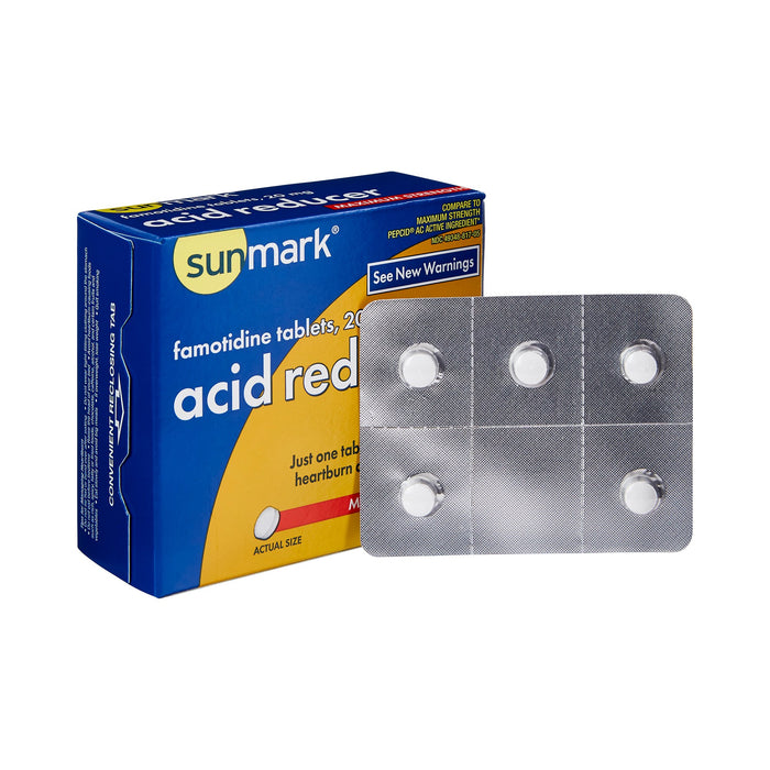 sunmark® Famotidine Antacid | Box-25 | 769437_BX