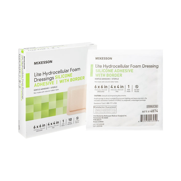 Wound Care>Wound Dressings>Foams - McKesson - Wasatch Medical Supply