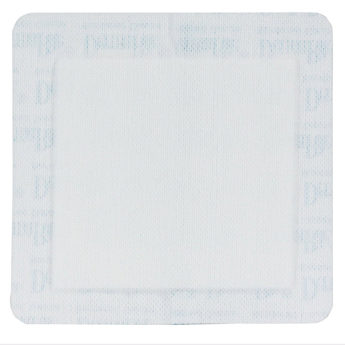 DermaRite® Bordered Gauze White Adhesive Dressing, 2 x 2 Inch