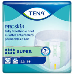 Tena Super Incontinence Briefs, Absorbent, Odor Control | Case-56 | 351176_CS