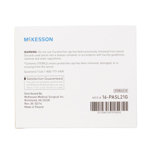 Diagnostic>Diabetes Supply>Lancets - McKesson - Wasatch Medical Supply