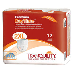 Tranquility® Premium DayTime™ Heavy Protection Absorbent Underwear, 2X-Large | Case-48 | 822621_CS