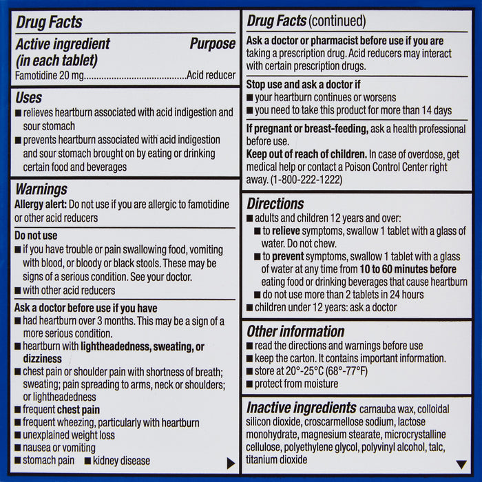 sunmark® Famotidine Antacid