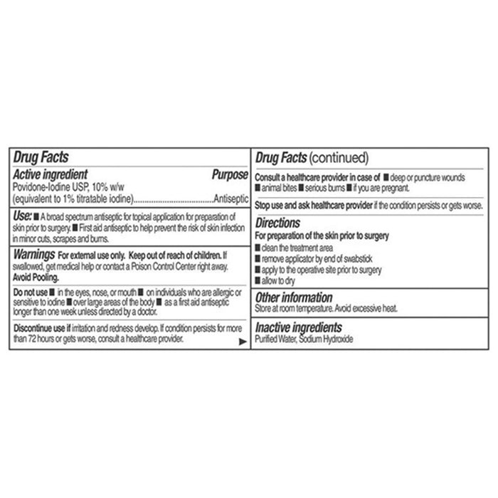 Wound Care>Wound & Skin Prep>Applicators & Swabsticks - McKesson - Wasatch Medical Supply