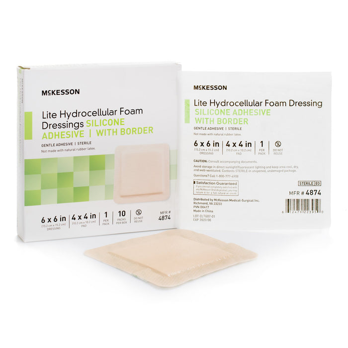 Wound Care>Wound Dressings>Foams - McKesson - Wasatch Medical Supply