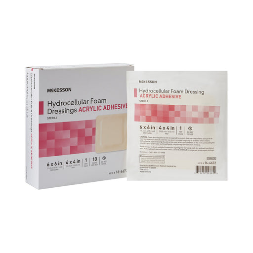 Wound Care>Wound Dressings>Foams - McKesson - Wasatch Medical Supply