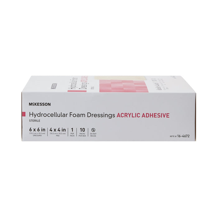 Wound Care>Wound Dressings>Foams - McKesson - Wasatch Medical Supply