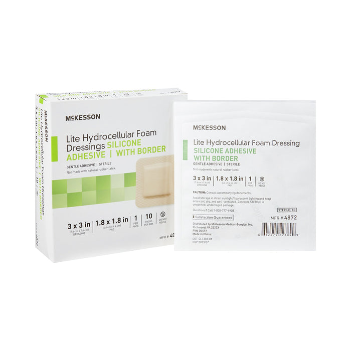 Wound Care>Wound Dressings>Foams - McKesson - Wasatch Medical Supply