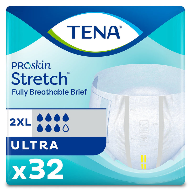 Tena® Stretch™ Ultra Incontinence Brief, Extra Extra Large | Bag-32 | 794218_BG