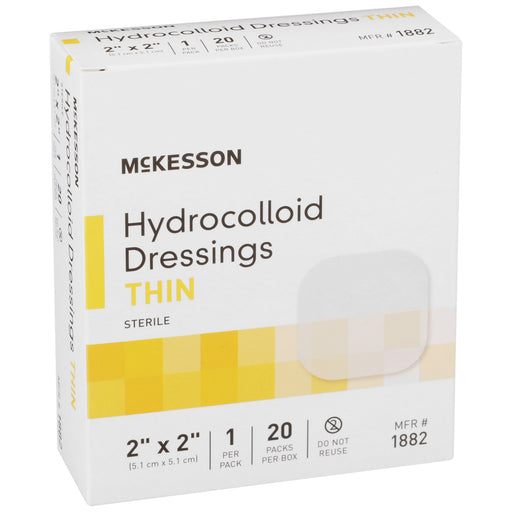 Wound Care>Wound Dressings>Hydrocolloids - McKesson - Wasatch Medical Supply