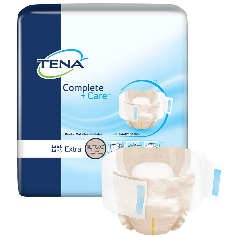 Tena® Complete +Care™ Extra Incontinence Brief, Extra Large | Bag-24 | 1111005_BG