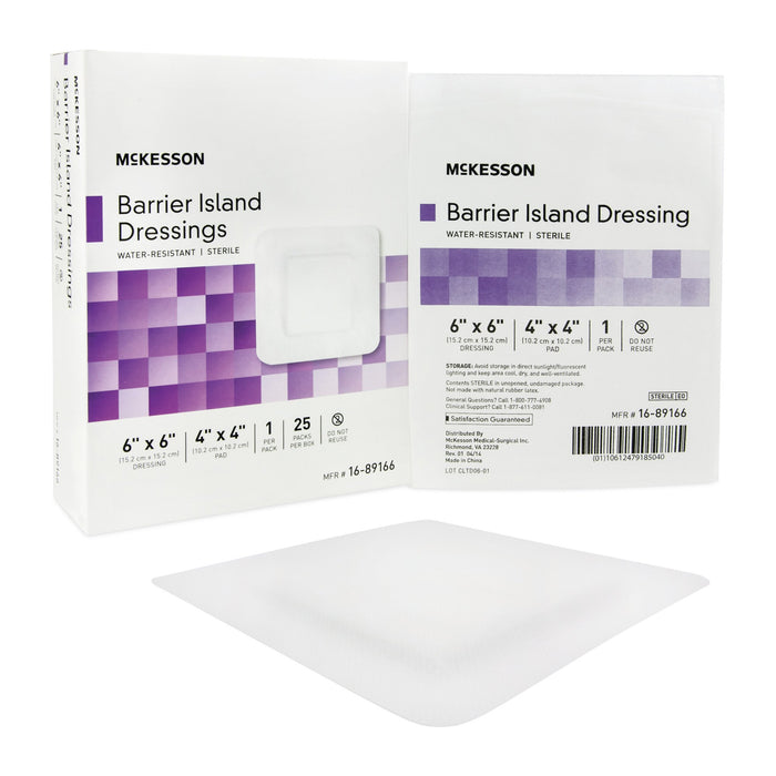 Wound Care>Gauze>Island Dressings - McKesson - Wasatch Medical Supply