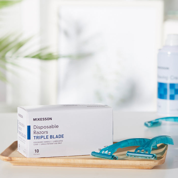 Personal Care>Hair Removal>Razors - McKesson - Wasatch Medical Supply