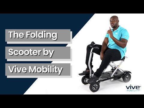 Folding Mobility Scooter with Auto Fold (TSA Approved)
