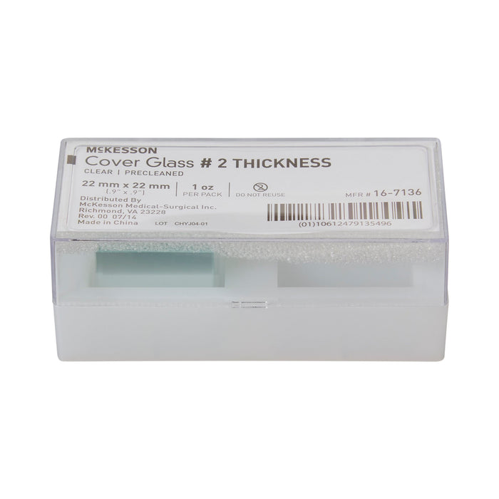 Lab & Scientific Supplies>Laboratory Glassware & Plasticware>Slide Cover Slips - McKesson - Wasatch Medical Supply