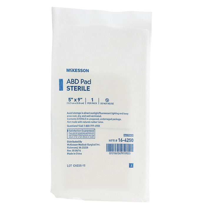 Wound Care>Gauze>ABD Gauze Pads - McKesson - Wasatch Medical Supply