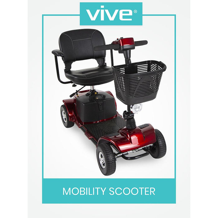 Red Mobility Scooters - Vive - Wasatch Medical Supply