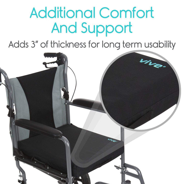 Back & Lumbar Support Cushions - Vive - Wasatch Medical Supply