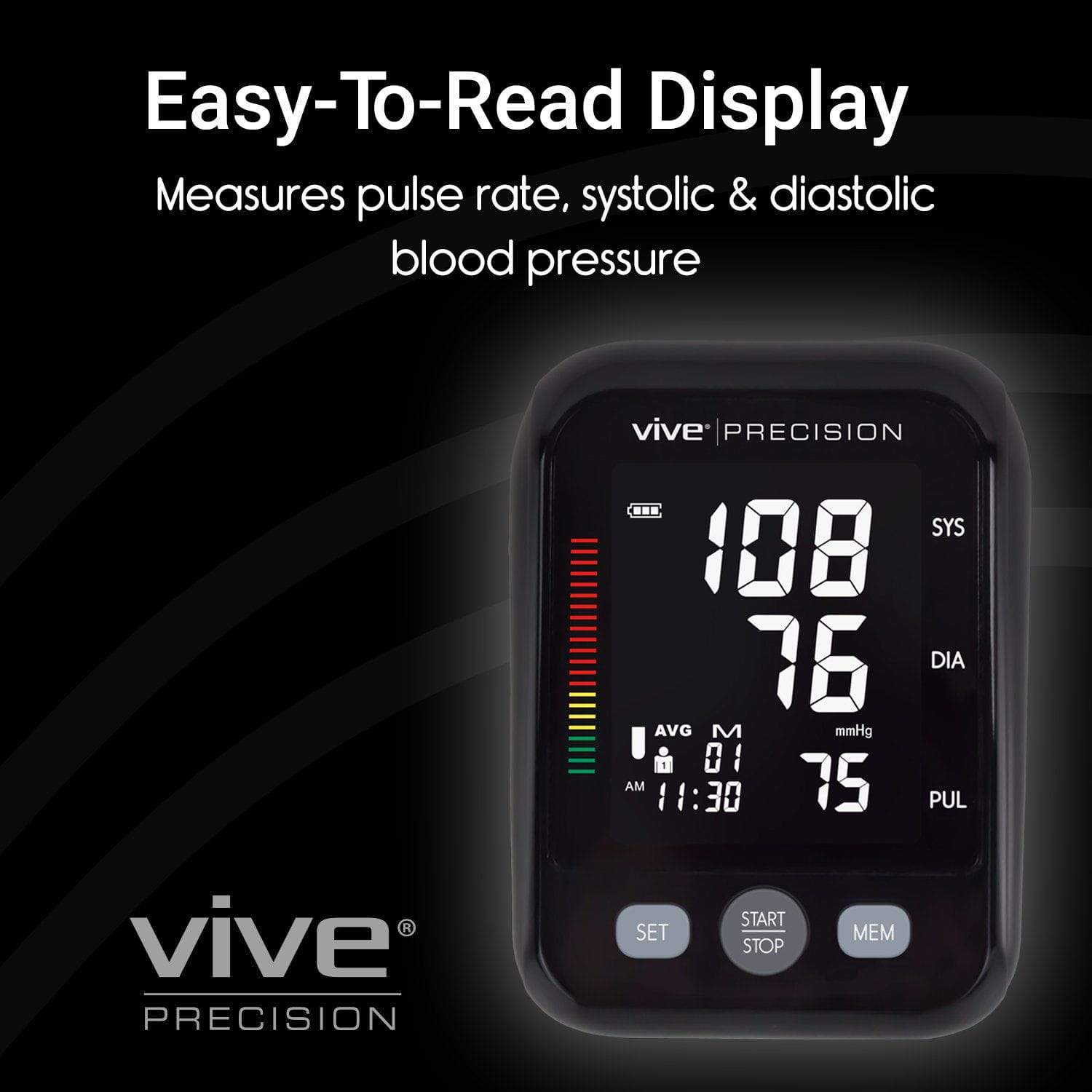 Blood Pressure Monitors - Vive - Wasatch Medical Supply