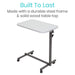 Overbed Table - Vive - Wasatch Medical Supply