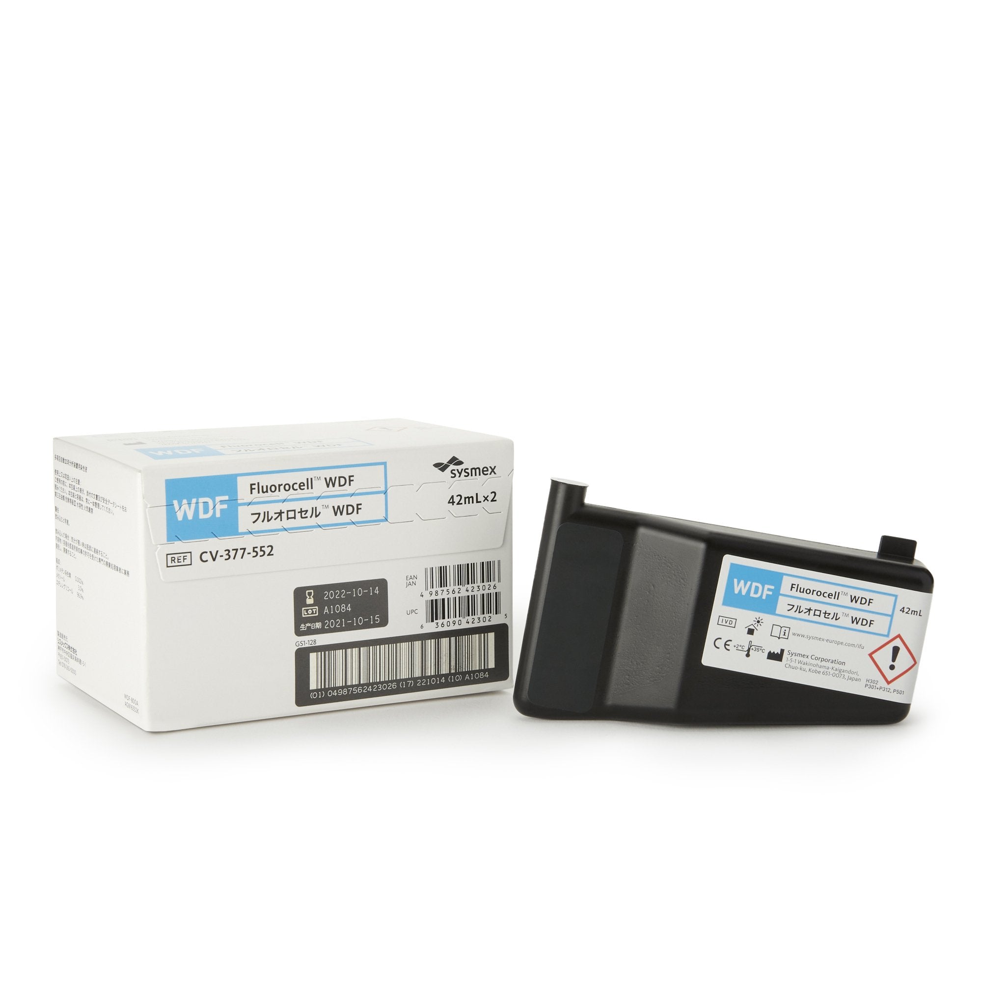 Fluorocell™ WDF Reagent for use with Sysmex Automated Hematology Analyzers | Box-2 | 1195265_BX