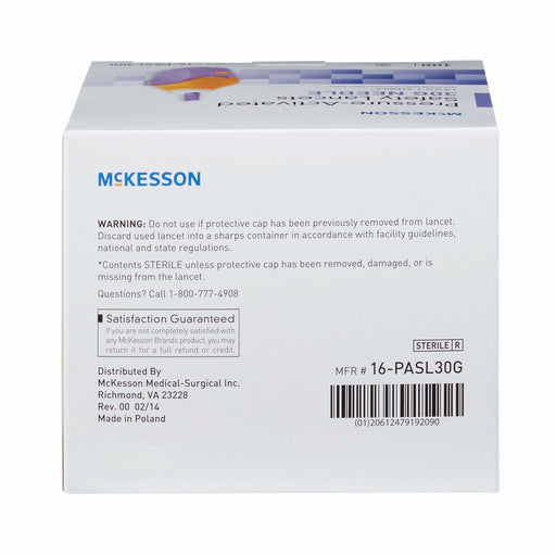 Diagnostic>Diabetes Supply>Lancets - McKesson - Wasatch Medical Supply