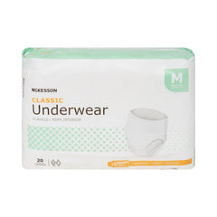 McKesson Classic Light Absorbent Underwear, Medium
