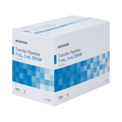 McKesson 7.5 mL Non-Sterile LDPE Transfer Pipette