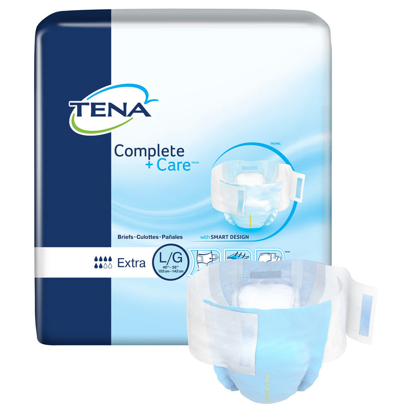 Tena® Complete +Care™ Extra Incontinence Brief, Large | Bag-24 | 1111003_BG