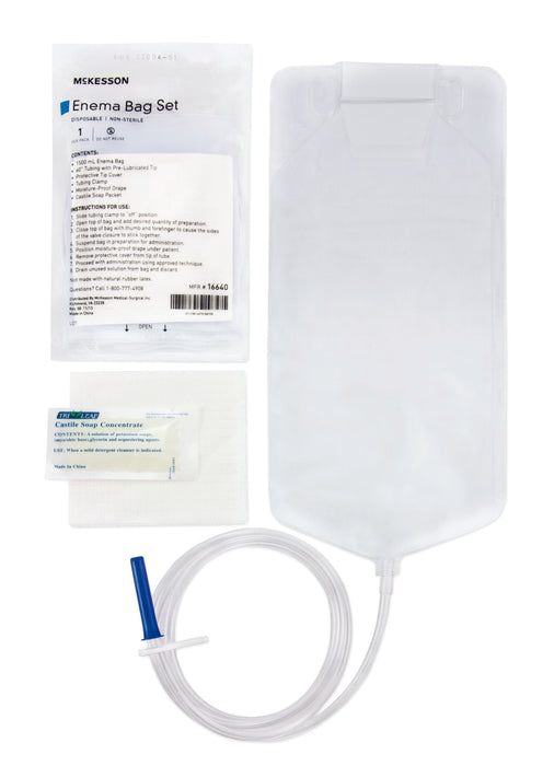 Health & Medicine>Gastrointestinal>Enemas - McKesson - Wasatch Medical Supply