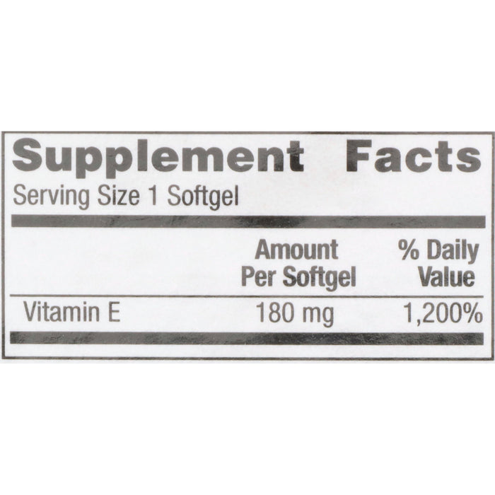 Vitamins & Minerals>Vitamin E Supplements - McKesson - Wasatch Medical Supply