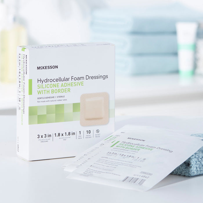 Wound Care>Wound Dressings>Foams - McKesson - Wasatch Medical Supply