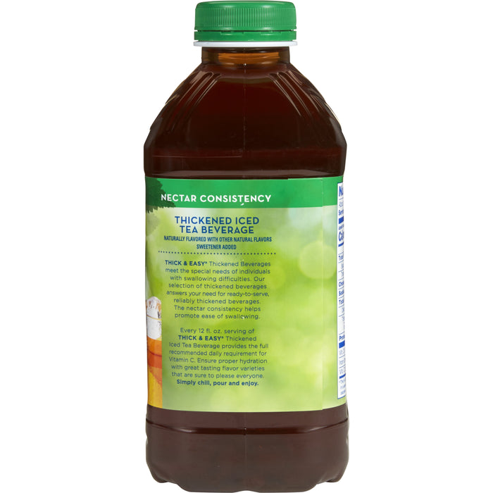 Thick & Easy® Clear Nectar Consistency Iced Tea Thickened Beverage, 46 oz. Bottle