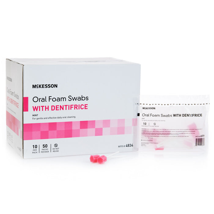 Personal Care>Mouth Care>Oral Care Swabs - McKesson - Wasatch Medical Supply