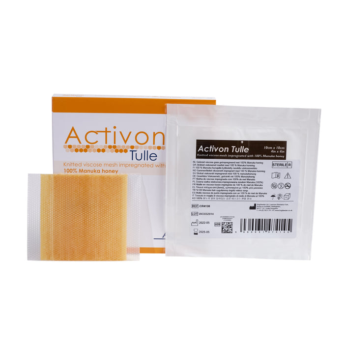 Activon Tulle 100% Manuka Honey Wound Dressing