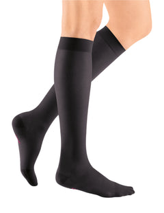 mediven sheer & soft 8-15 mmHg Calf High Closed Toe Compression Stockings