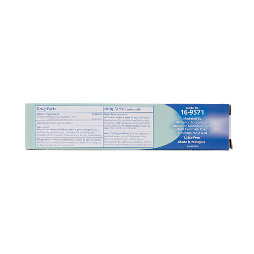 Personal Care>Mouth Care>Toothpaste - McKesson - Wasatch Medical Supply