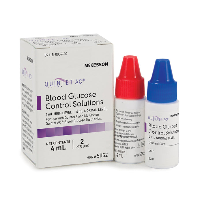 Diagnostic>Diabetes Supply>Glucose Meter Controls - McKesson - Wasatch Medical Supply