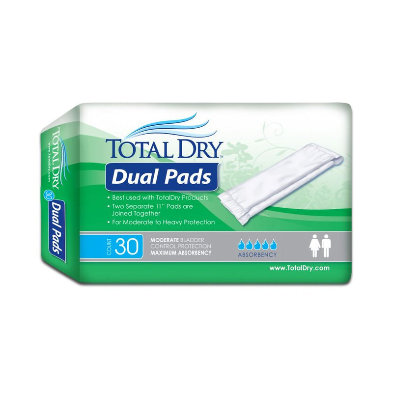 TotalDry™ Maximum Absorbency Incontinence Liner, 11-Inch Length | Bag-30 | 1122514_BG