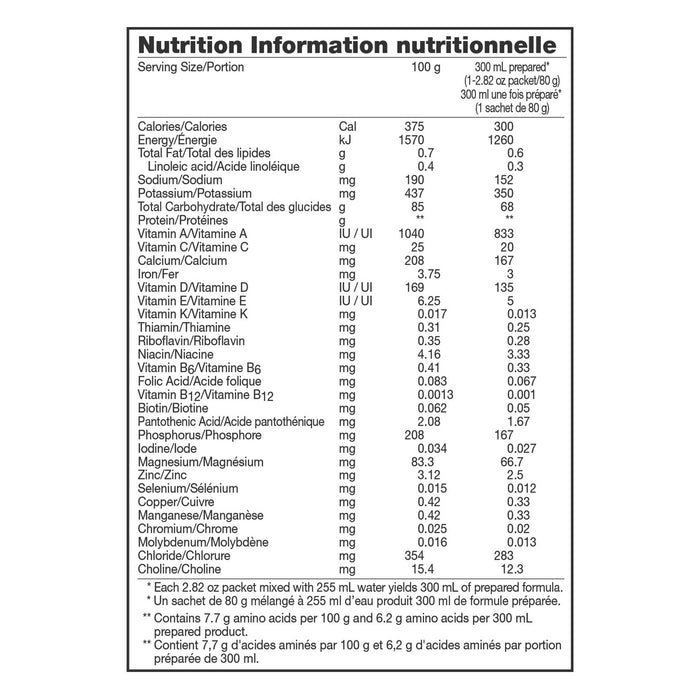 Nutritional Formula & Supplements>Food Supplements - McKesson - Wasatch Medical Supply