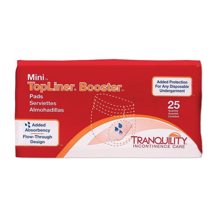 TopLiner™ Mini Incontinence Booster Pad, 2¾ x 10½ Inch