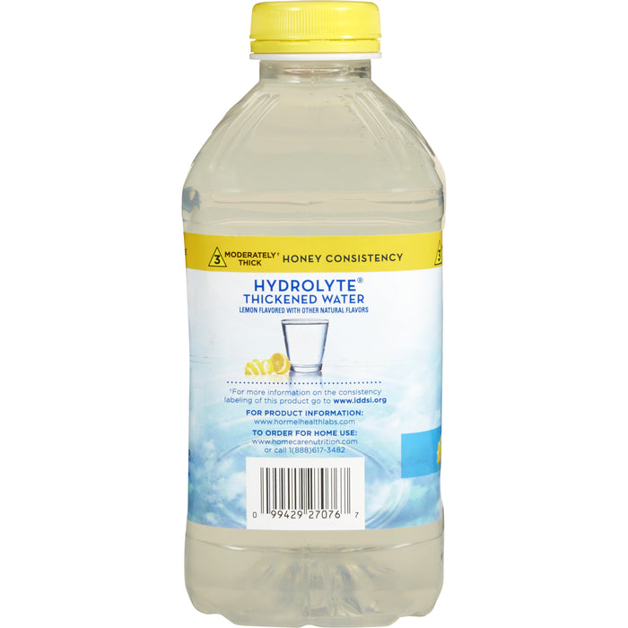 Thick & Easy® Hydrolyte® Honey Consistency Lemon Thickened Water, 46 oz. Bottle