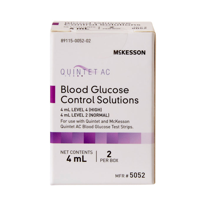 Diagnostic>Diabetes Supply>Glucose Meter Controls - McKesson - Wasatch Medical Supply