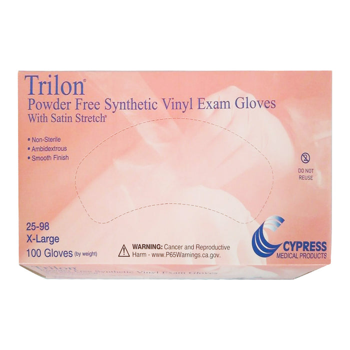 Trilon® Exam Glove, Extra Large, Clear | Box-100 | 287772_BX