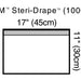 3M Steri-Drape, Adhesive, Plastic, Transparent | Box-10 | 5713_BX