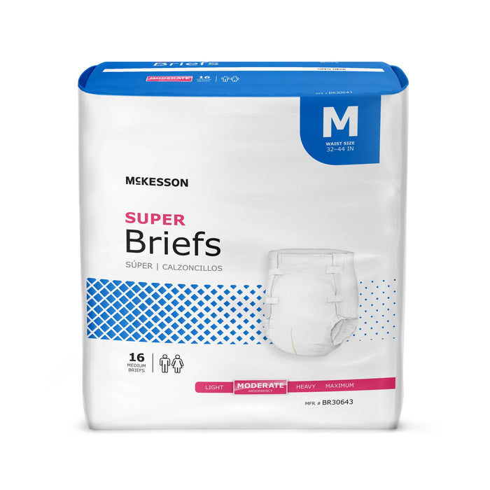 Incontinence>Adult Briefs & Diapers - McKesson - Wasatch Medical Supply